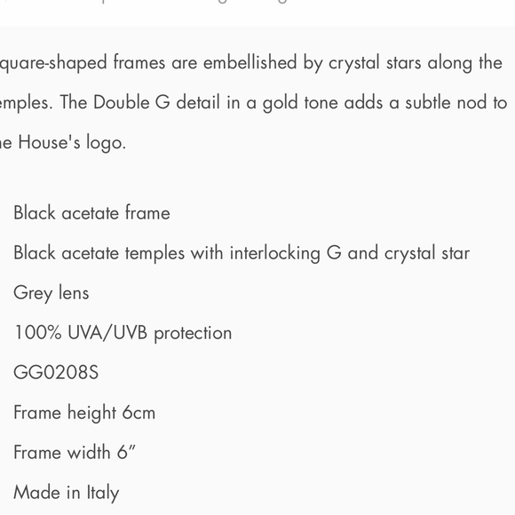 Gucci sunglasses - Picture 3 of 11